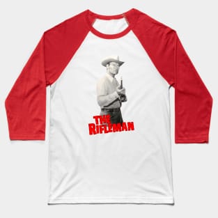 The Rifleman - Chuck Connors - 50s Tv Western Baseball T-Shirt